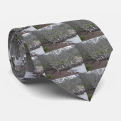 Driftwood en Eel Grass Sound Side OBX-Stropdas Stropdas (Opgerold)