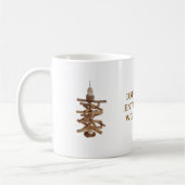 DRIFTWOOD ENTHUSIASTS WORLDWIDE. WHITE MUG ite mug Koffiemok (Links)