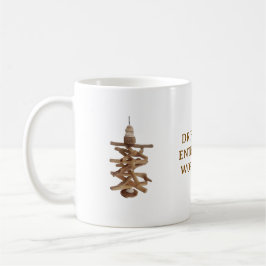 DRIFTWOOD ENTHUSIASTS WORLDWIDE. WHITE MUG ite mug Koffiemok