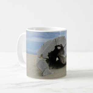 Driftwood Foto westkust Pacific Beach Koffiemok