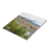 Driftwood gevuld brood tegeltje (Zijkant)