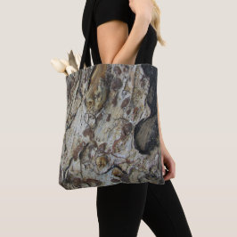 Driftwood Grain Pattern Foto Rustic Woodgrain Tote Bag