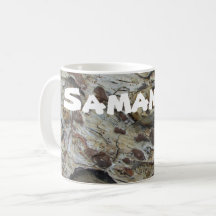 Driftwood Grain Pattern met Name Woodgrain