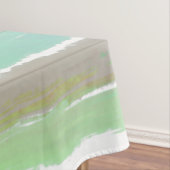 Driftwood Grijs Groen Wit Waterverf 60 "x 104" Tafelkleed (Voorbeeld)