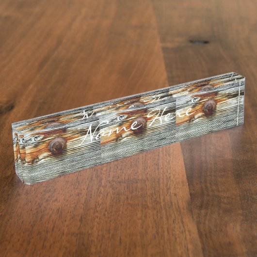 driftwood grijs Thunder_Cove Naambordje (Zijkant)