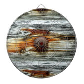 driftwood grijze planken Thunder_Cove Dartbord (Voorkant)