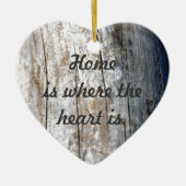 Driftwood Keramisch Ornament (Voorkant)