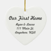 Driftwood Keramisch Ornament (Achterkant)