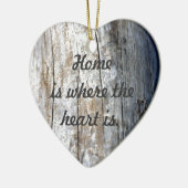 Driftwood Keramisch Ornament (Links)