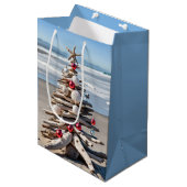 Driftwood kerstboom medium cadeauzakje (Voorkant Gekanteld)