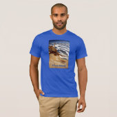 Driftwood met T-shirt Beach (Voorkant volledig)