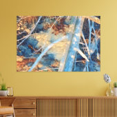 Driftwood na het Storm Canvas Afdruk (Insitu (Woonkamer))