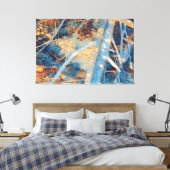 Driftwood na het Storm Canvas Afdruk (Insitu (Slaapkamer))