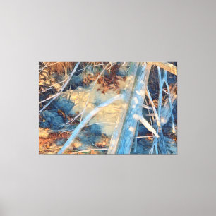 Driftwood na het Storm Canvas Afdruk