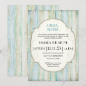 Driftwood Ocean Beach Coastal Shore Vrijgezellenfe Kaart (Voorkant / Achterkant)