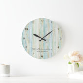 Driftwood Ocean Beach House Coastal Seashore Grote Klok (Huis)