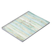 Driftwood Ocean Beach House Coastal Seashore Notitieboek (Linkerzijde)