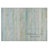 Driftwood Ocean Beach House Coastal Shore Seashore Snijplank (Voorkant)