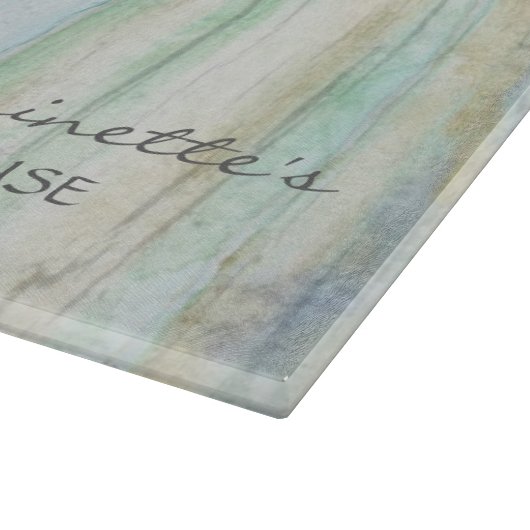 Driftwood Ocean Beach House Coastal Shore Seashore Snijplank (Hoek)