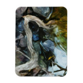 Driftwood op de Abstracte onderdrukking van de Roc Magneet (Verticaal)