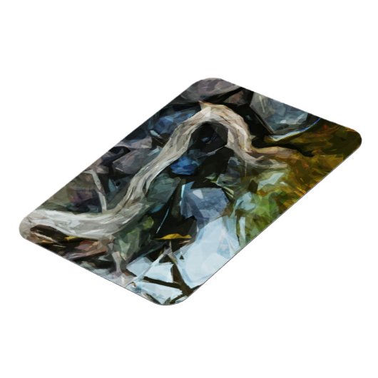 Driftwood op de Abstracte onderdrukking van de Roc Magneet (Linkerzijde)