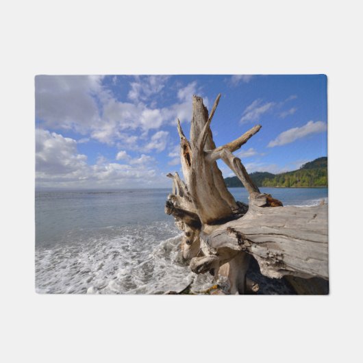 driftwood op de korte ijskast van Frans strand Deurmat (Voorkant)