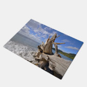 driftwood op de korte ijskast van Frans strand Deurmat (Schuin)