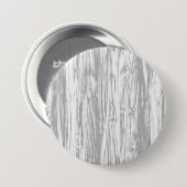 Driftwood patroon - grijs / grijs en wit ronde button 7,6 cm (Voorkant /achterkant)