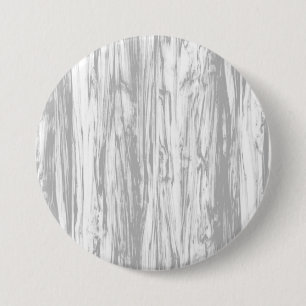 Driftwood patroon - grijs / grijs en wit ronde button 7,6 cm
