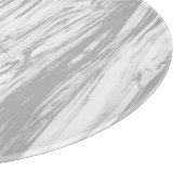 Driftwood patroon - grijs / grijs en wit snijplank (Hoek)