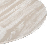 Driftwood patroon - tauptan en wit snijplank (Hoek)