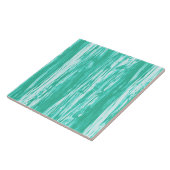 Driftwood patroon - turkooizen en wit tegeltje (Zijkant)