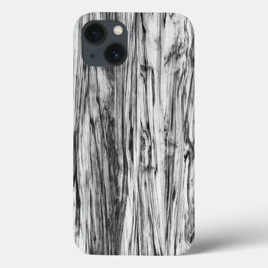 Driftwood patroon - zwart, wit en grijs Case-Mate iPhone case (Achterkant)