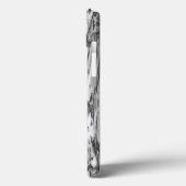 Driftwood patroon - zwart, wit en grijs Case-Mate iPhone case (Achterkant / Links)