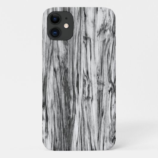 Driftwood patroon - zwart, wit en grijs Case-Mate iPhone case (Achterkant)