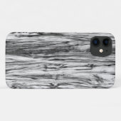 Driftwood patroon - zwart, wit en grijs Case-Mate iPhone case (Achterkant (horizontaal))