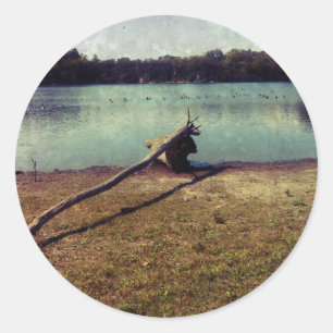 Driftwood Ronde Sticker