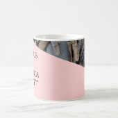 Driftwood strand bruiloft koffiemok (Center)