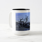 Driftwood Sunset Tweekleurige Koffiemok (Voorkant links)