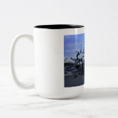 Driftwood Sunset Tweekleurige Koffiemok (Links)