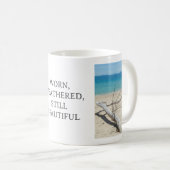 DRIFTWOOD THEMED COFFEE MUG KOFFIEMOK (Voorkant rechts)