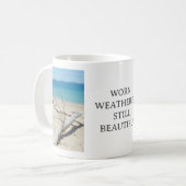DRIFTWOOD THEMED COFFEE MUG KOFFIEMOK (Voorkant links)