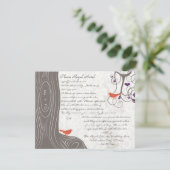 Driftwood Tree-combinatiekaart Kaart (Staand voorkant)