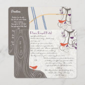 Driftwood Tree-combinatiekaart Kaart (Voorkant / Achterkant)