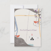 Driftwood Tree Direction Card Kaart (Achterkant)