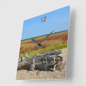 Driftwood Wall klok (Hoek)