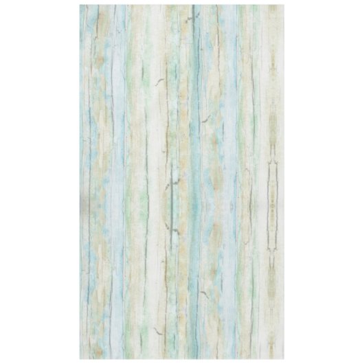 Driftwood Waterverf Kuststrand Rustieke houtkunst Tafelkleed (Voorkant)