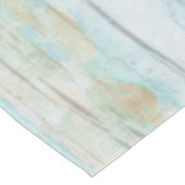 Driftwood Waterverf Kuststrand Rustieke houtkunst Tafelkleed (Gekanteld)