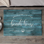 Driftwood WELKOM AAN ONS Beach House Script Custom Deurmat