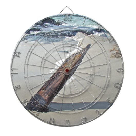 Driftwood zonder ketting dartbord (Voorkant)